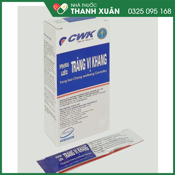 Phong Liễu Tràng Vị Khang điều trị viêm dạ dày, ruột cấp tính